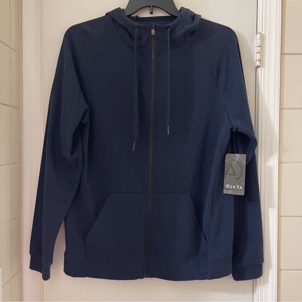 ASKYA Navy Blue Hoodie